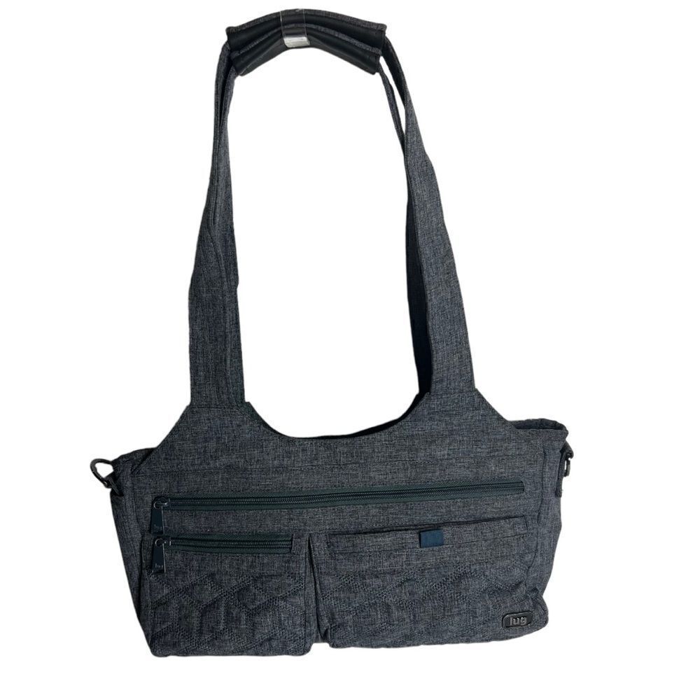 Lug Streetcar East West Shallow Travel Bag Grey